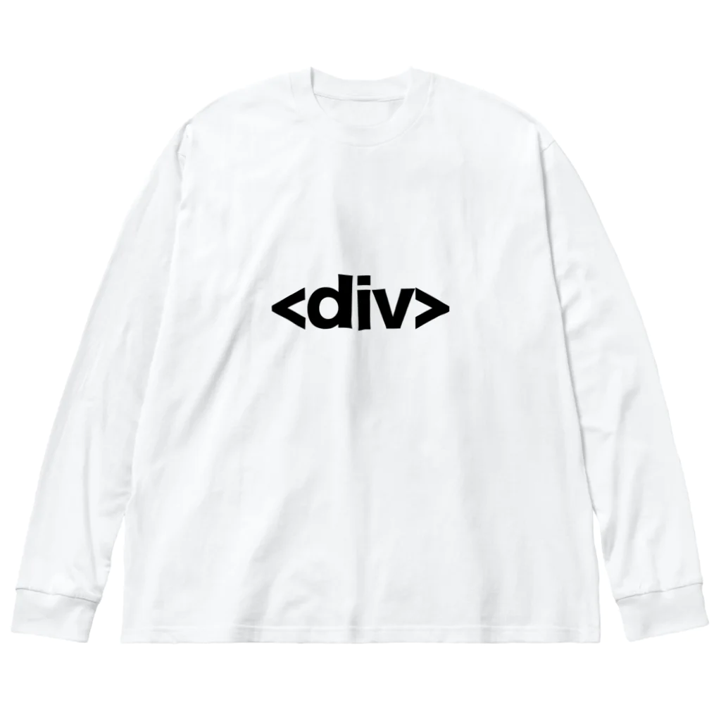 SHOP TKRZWのdiv ビッグシルエットロングスリーブTシャツ