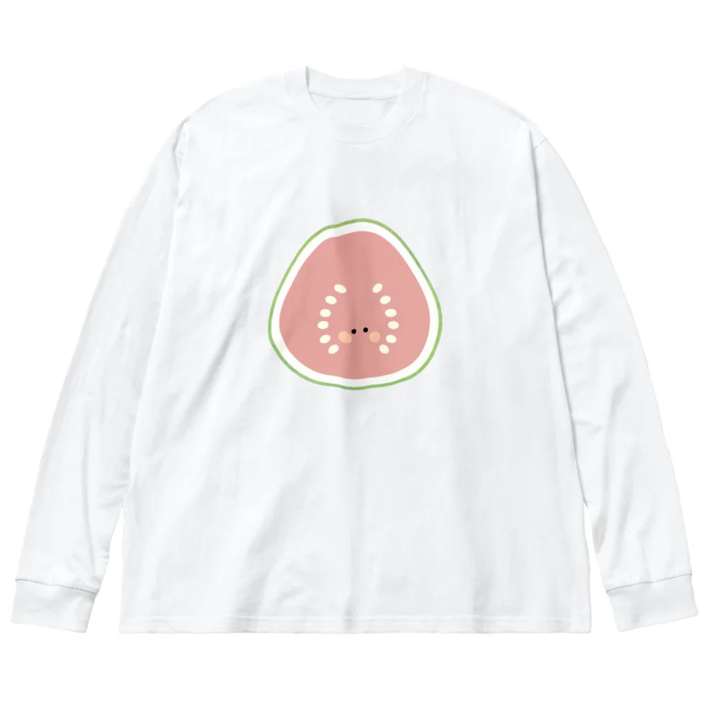 cotton-berry-pancakeのグァバちゃん ビッグシルエットロングスリーブTシャツ
