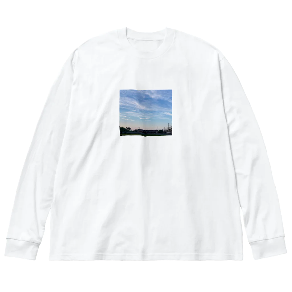 546デザインの夕方5時 Big Long Sleeve T-Shirt