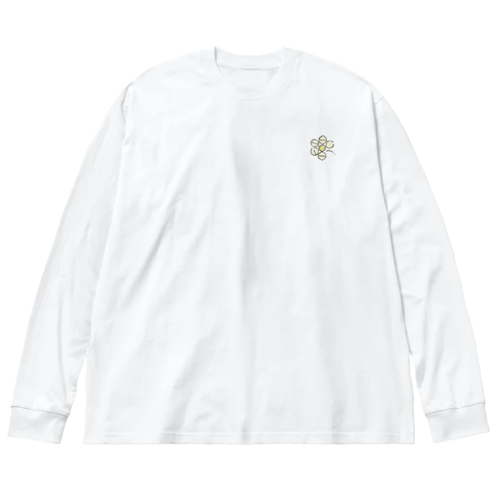 ぽんせんおふぃしゃるしょっぷのぽめふらわー suisenver. Big Long Sleeve T-Shirt