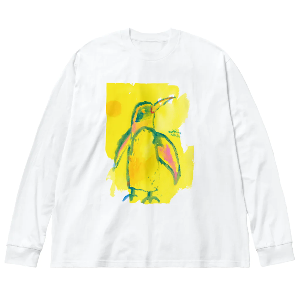 みしま あきひろのpenpen Big Long Sleeve T-Shirt