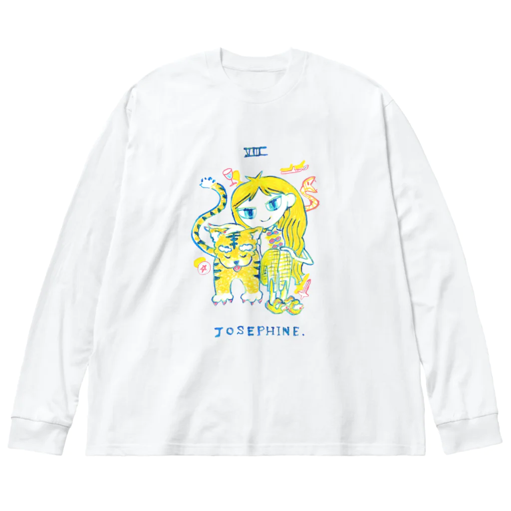 jose phine shopのJose To Tora ビッグシルエットロングスリーブTシャツ