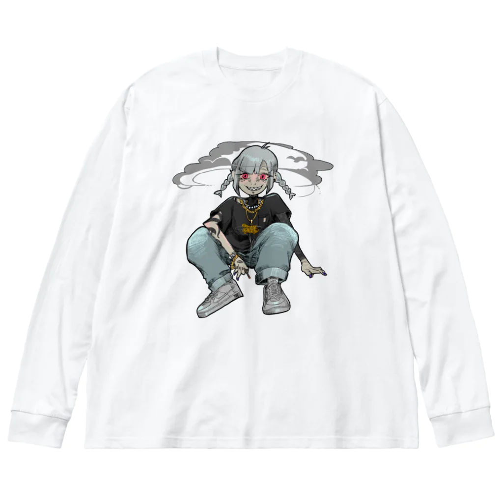 カットネギのビス　カンナ Big Long Sleeve T-Shirt