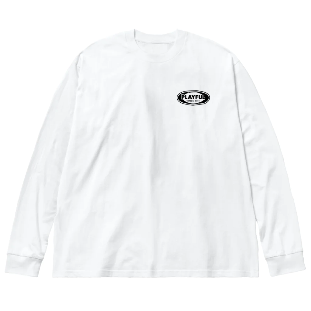 PLAYFULのFAT item_Burger Big Long Sleeve T-Shirt