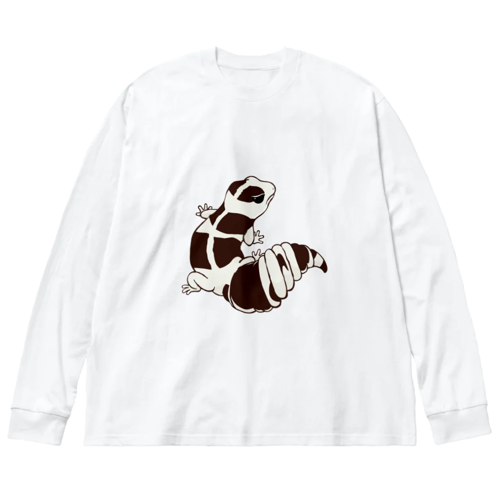 金魚大好き悠tubeのネットショップのニシアフホワイトアウトオレオ Big Long Sleeve T-Shirt