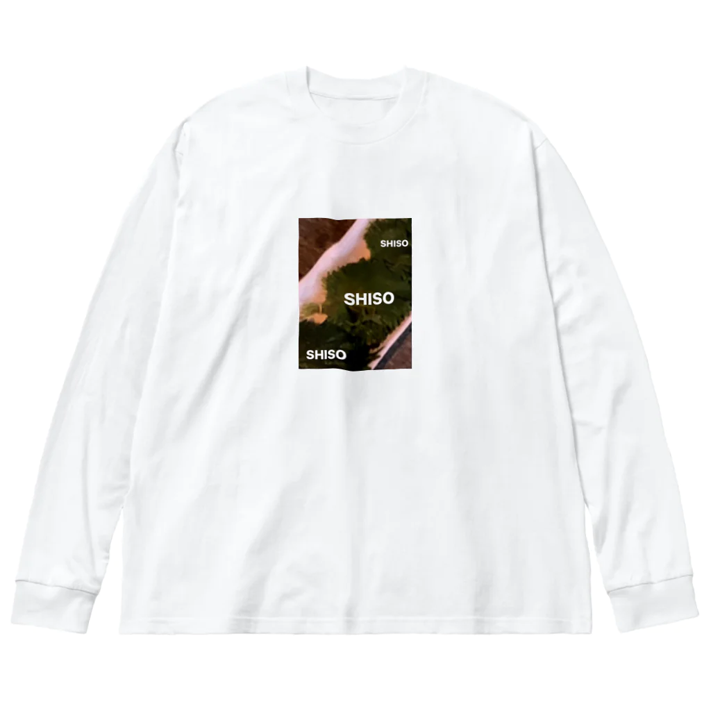 AYaPoの日常のSHISO Big Long Sleeve T-Shirt