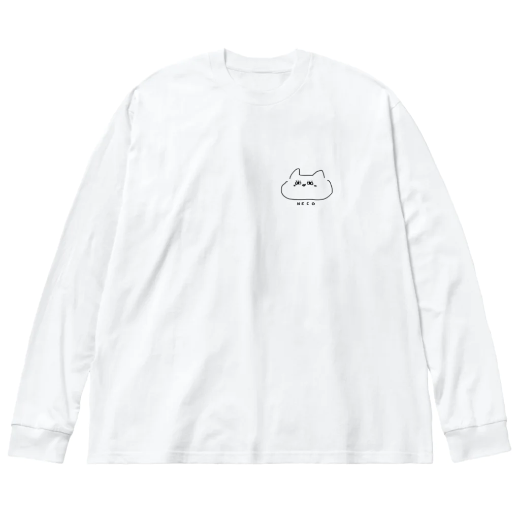 ナゑ美ちｬんのNECO ビッグシルエットロングスリーブTシャツ