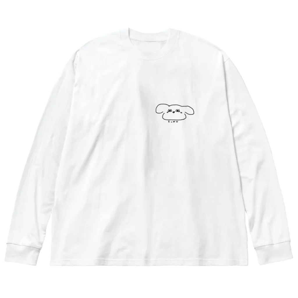 ナゑ美ちｬんのIっNU ビッグシルエットロングスリーブTシャツ