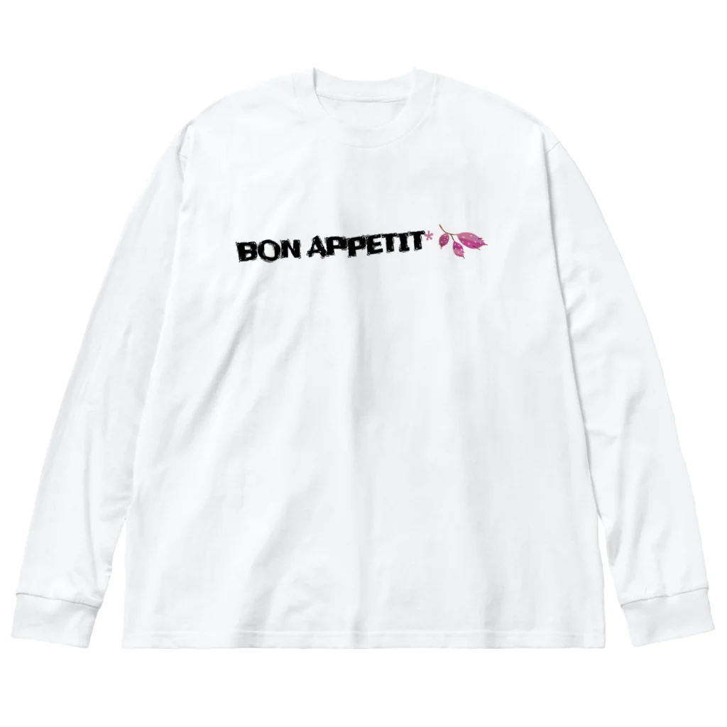 786💕MHzの【786MHz】 - BON APPETIT* - ビッグシルエットロングスリーブTシャツ