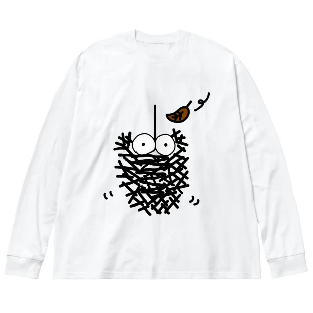 それいゆのみのむしくん ビッグシルエットロングスリーブTシャツ