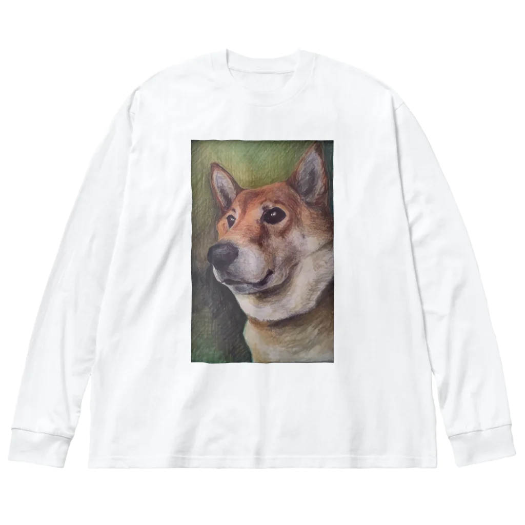 kiyomi99の愛犬 ビッグシルエットロングスリーブTシャツ