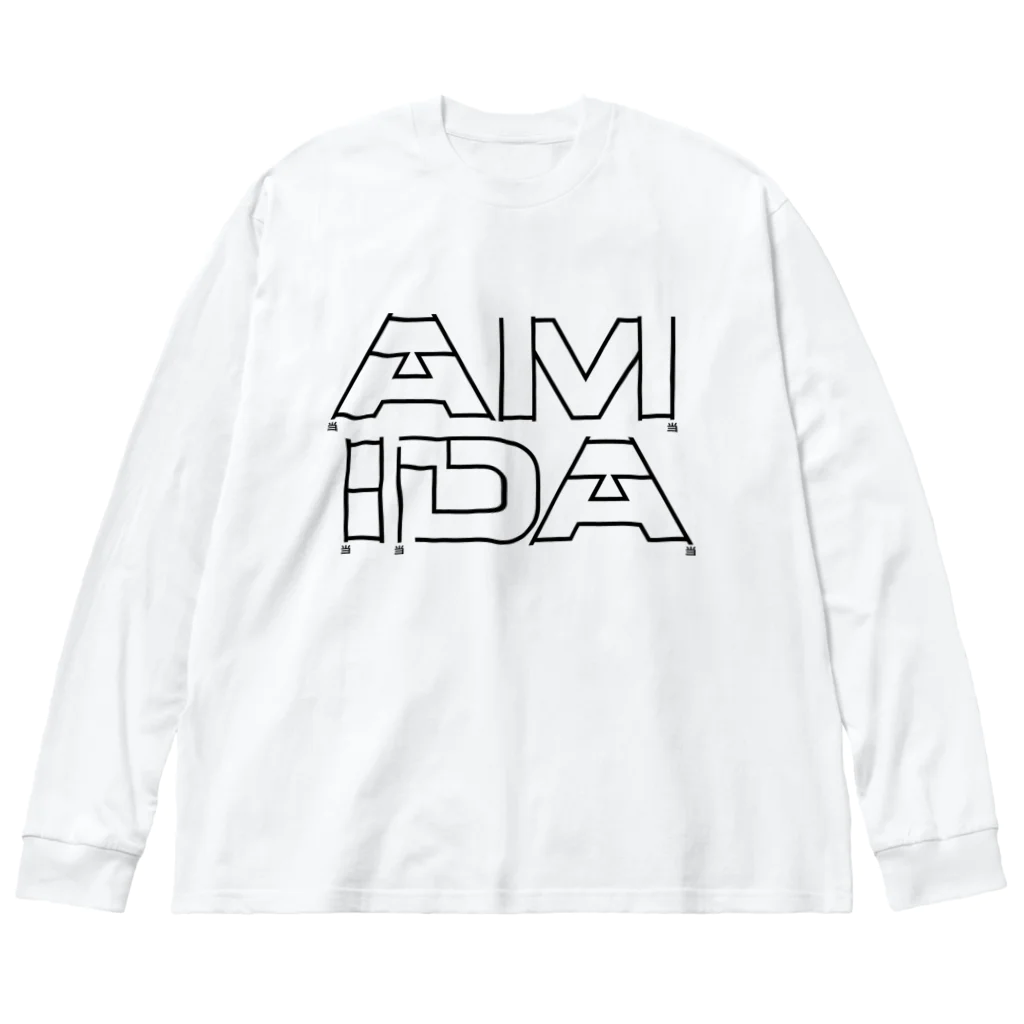 よシまるシンのAMIDA ビッグシルエットロングスリーブTシャツ