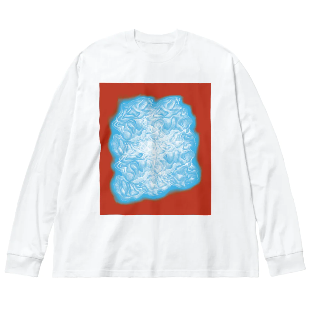 ErrorKodeのBlooming(背赤) Big Long Sleeve T-Shirt