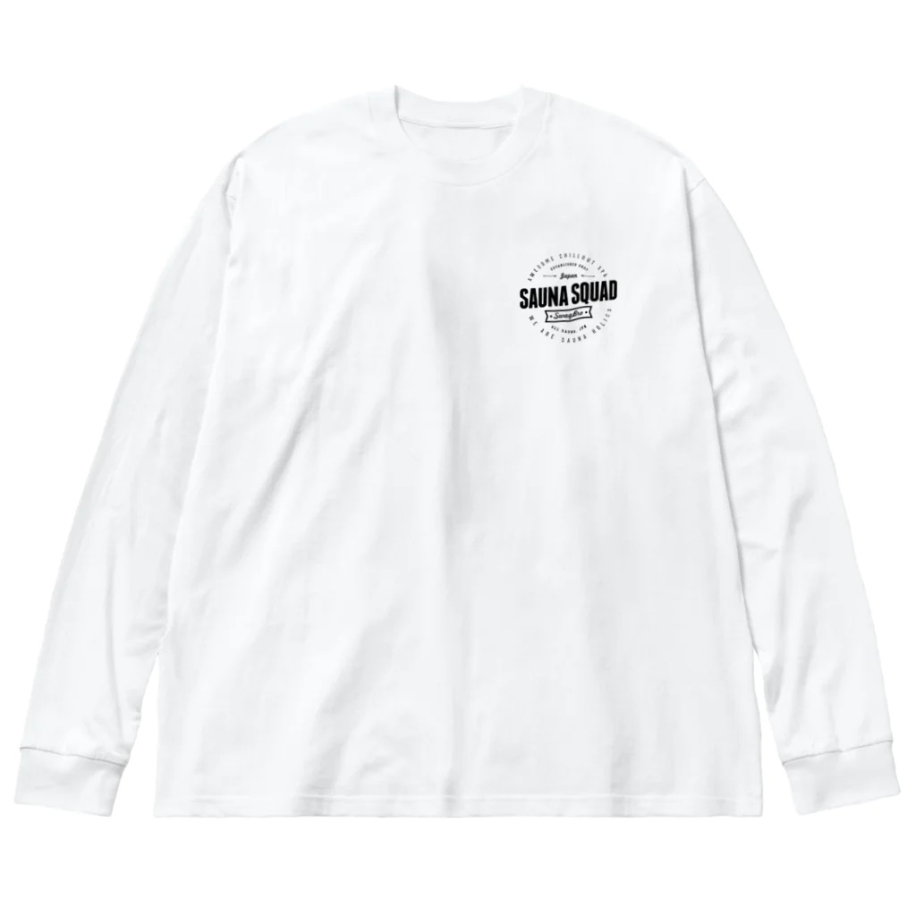 JAPANSAUNASQUADのJAPAN SAUNA SQUAD 01 ビッグシルエットロングスリーブTシャツ