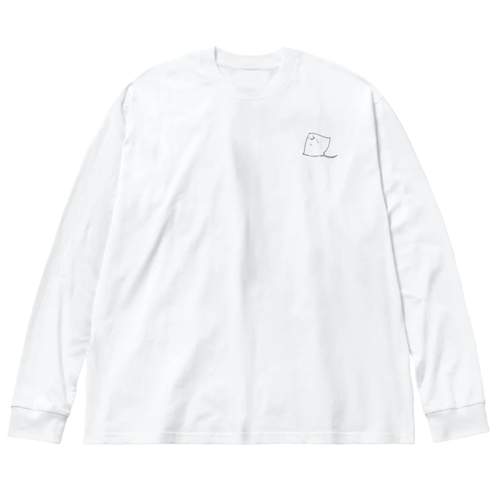 OGUSHIのエイ Big Long Sleeve T-Shirt