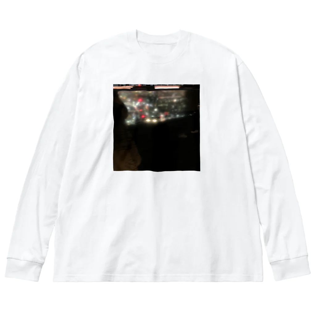 maoのcaution Big Long Sleeve T-Shirt