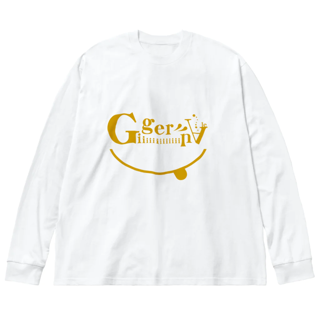 girasuのジンジャーエール ビッグシルエットロングスリーブTシャツ