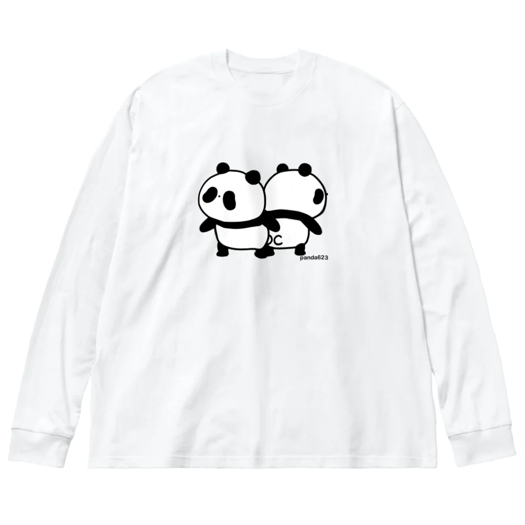 パンダ６２３のどこどこ？ Big Long Sleeve T-Shirt