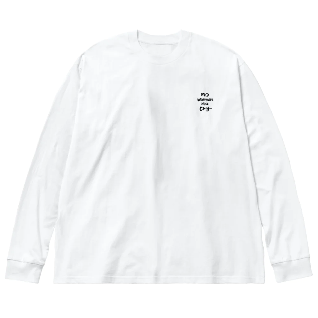 HIGHのno woman no cry Big Long Sleeve T-Shirt