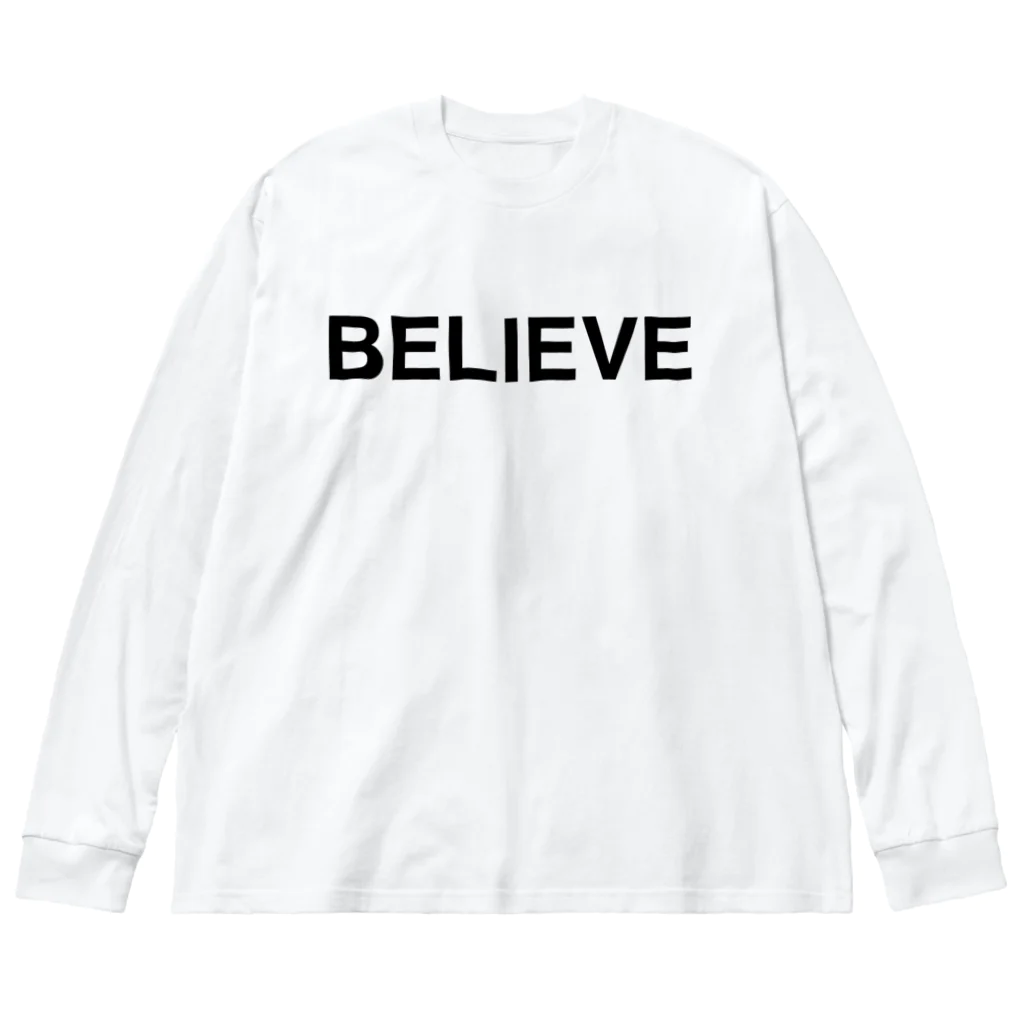 TOKYO LOGOSHOP 東京ロゴショップのBELIEVE-ビリーブ- ビッグシルエットロングスリーブTシャツ