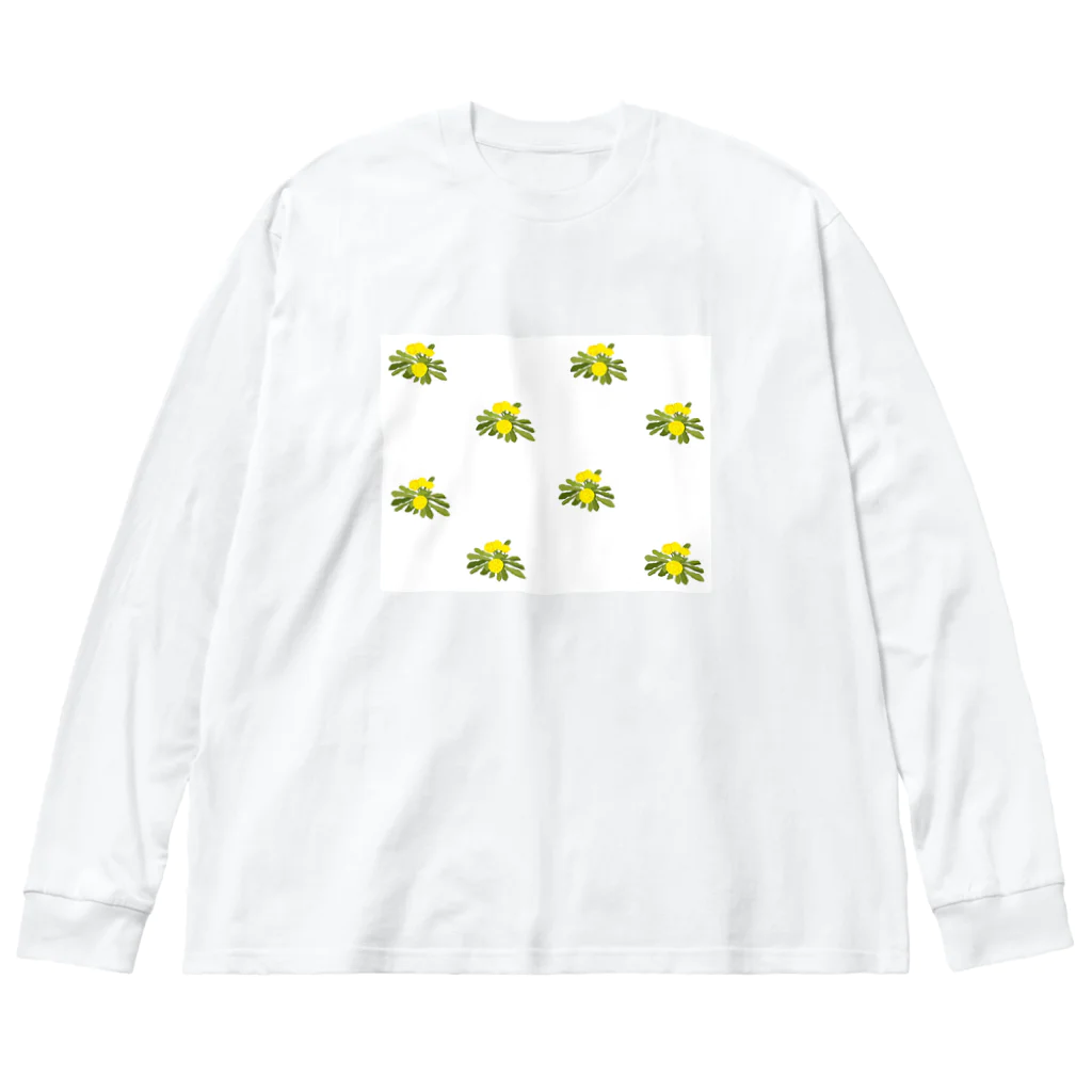 ホームタウンスター　Hometown Star のタンポポ　Dandelions ビッグシルエットロングスリーブTシャツ