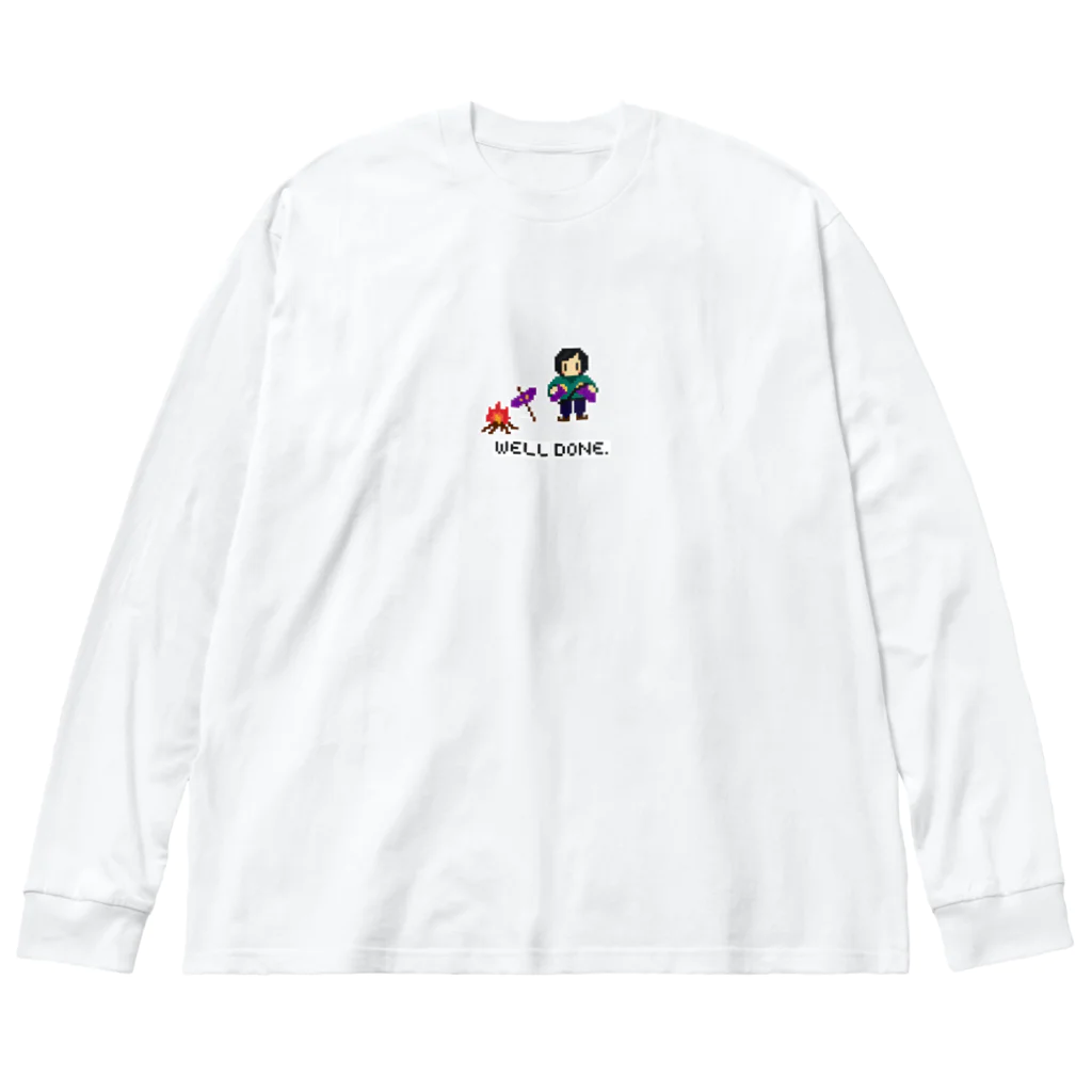 徒然ドッド.の焼き芋@ドット Big Long Sleeve T-Shirt