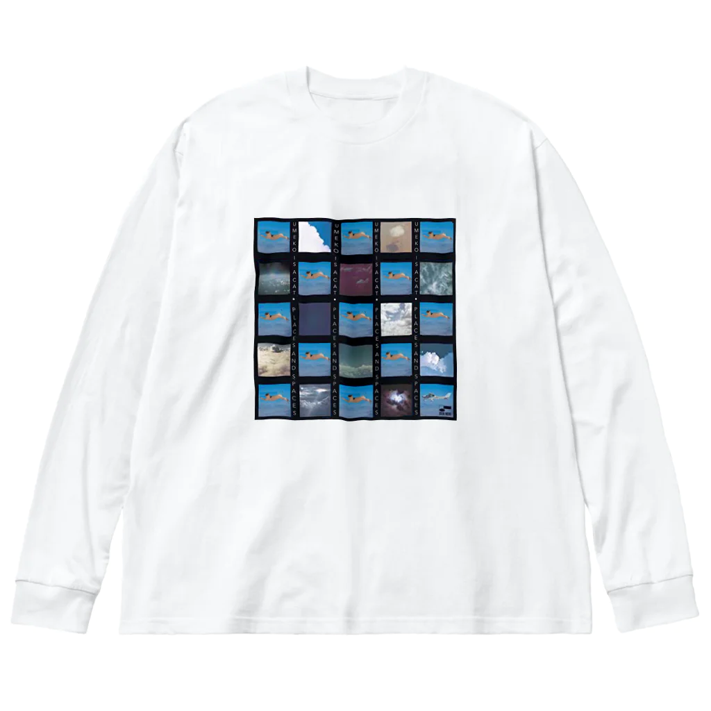 a taki takiのPLACES AND SPACES Big Long Sleeve T-Shirt