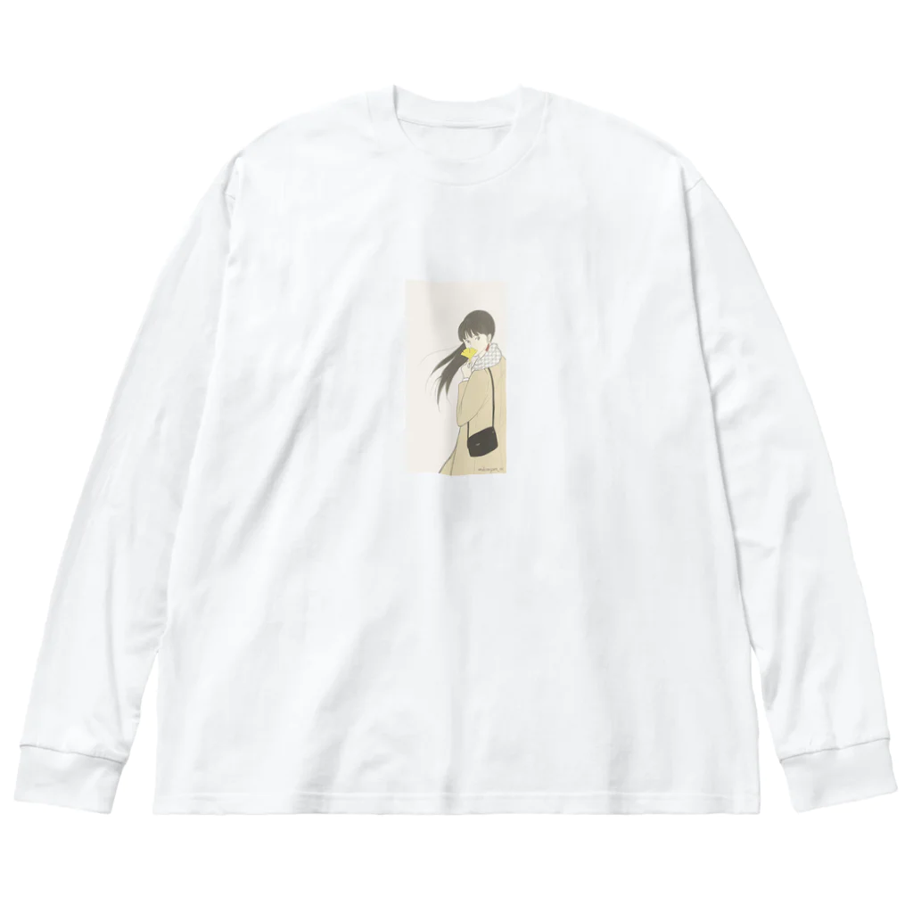 SLOWJAM（スロージャム）の銀杏 Big Long Sleeve T-Shirt