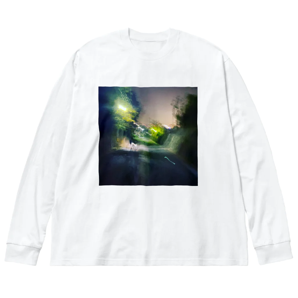 エモいTシャツ屋さんのエモいチャリ走住職T Big Long Sleeve T-Shirt