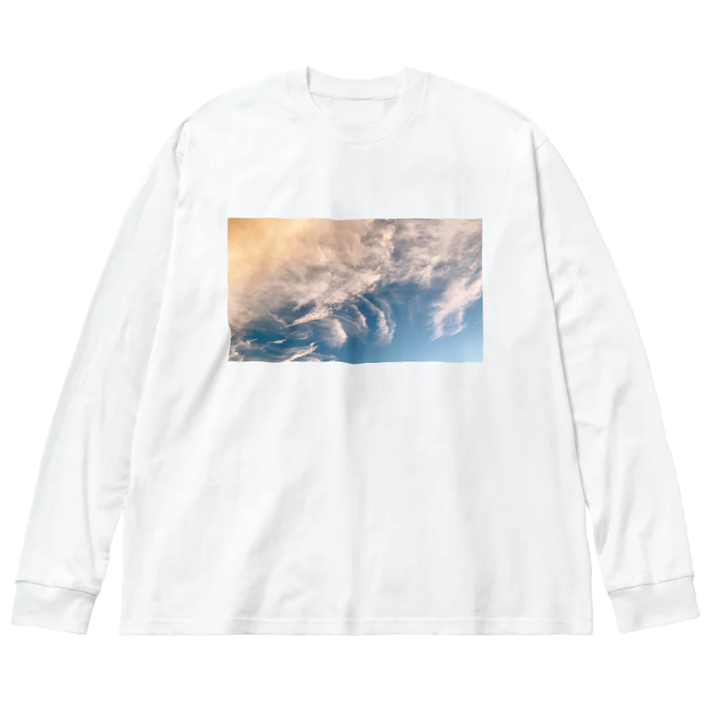 天使のいる街の秋の天使 Big Long Sleeve T-Shirt