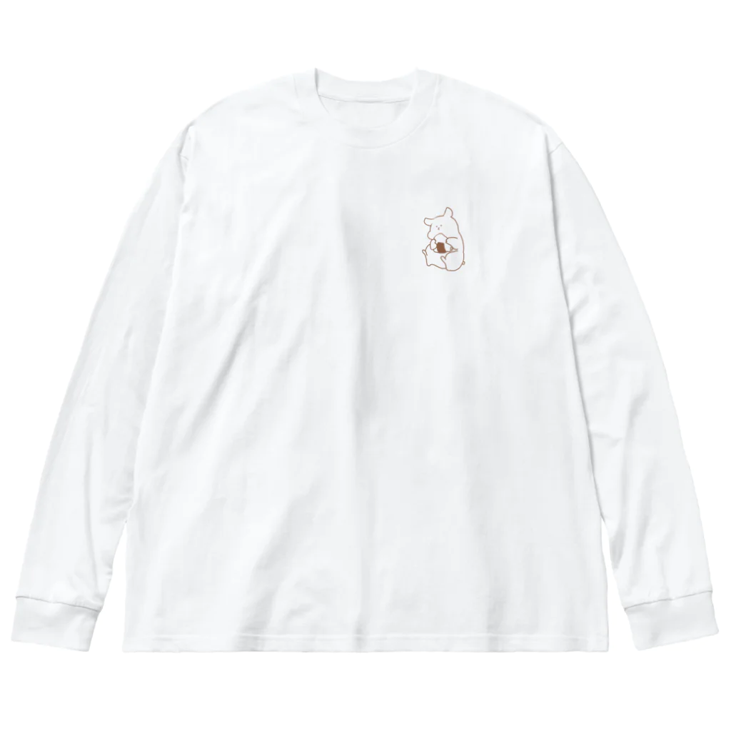 GooHamのぐうちゃんグッズ Big Long Sleeve T-Shirt