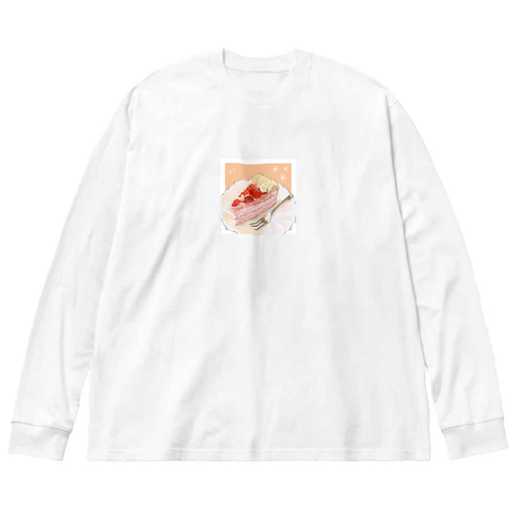 亜樹@デザフェスB36の紅茶クリームのベリーケーキ Big Long Sleeve T-Shirt