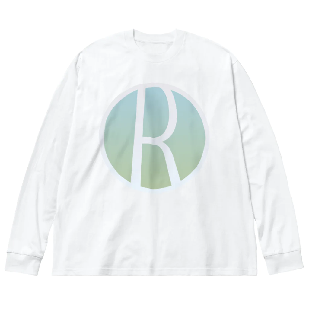 REST IN RECORDSのレストインレコーズ | レーベルロゴ | オフィシャルカラー Big Long Sleeve T-Shirt