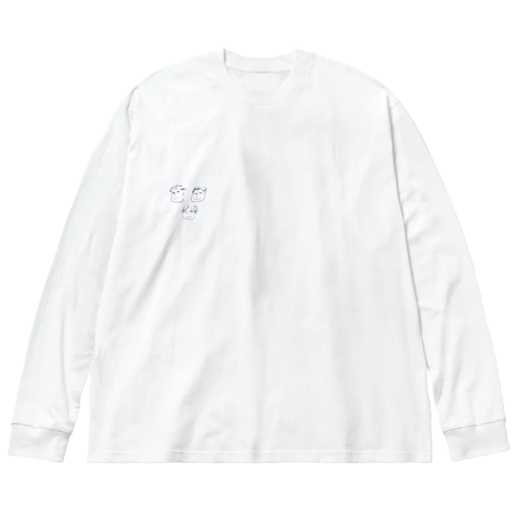 具readingの貴方と貴方と私 Big Long Sleeve T-Shirt