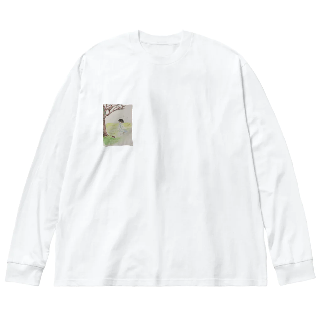 具readingの静 Big Long Sleeve T-Shirt