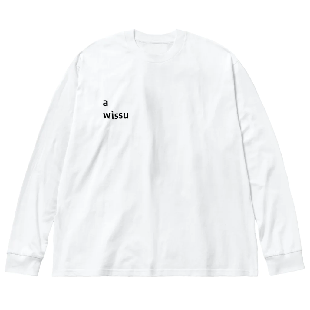 具readingのa wissu ビッグシルエットロングスリーブTシャツ