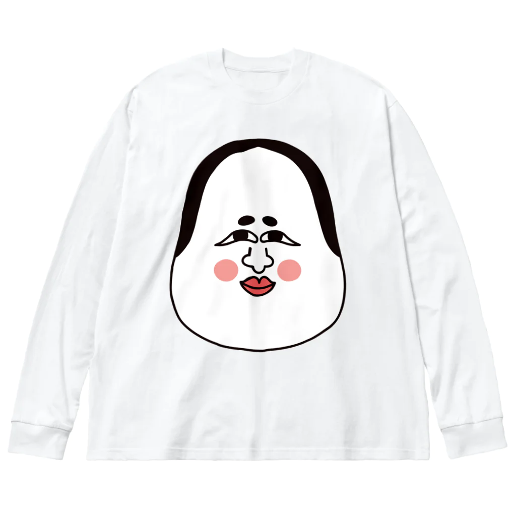 マルワーク S.Z.R.の顔密 Big Long Sleeve T-Shirt