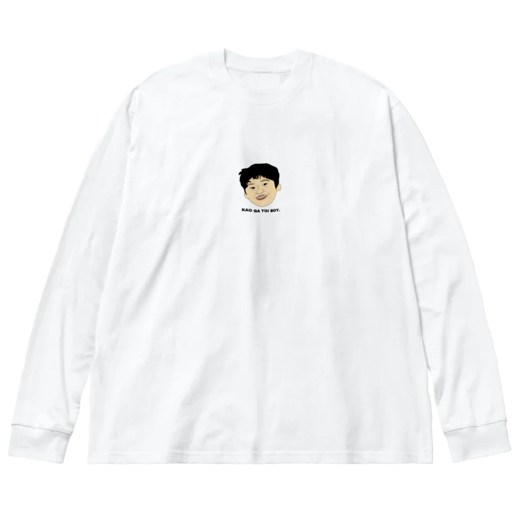 KAO GA YOI BOY.のKAO GA YOI BOY. Big Long Sleeve T-Shirt