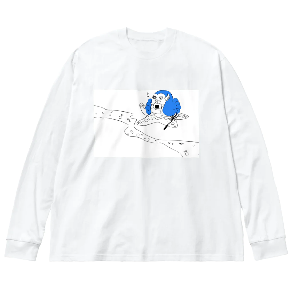 Amiの破魔矢アマビエ 『ウマ』 Big Long Sleeve T-Shirt