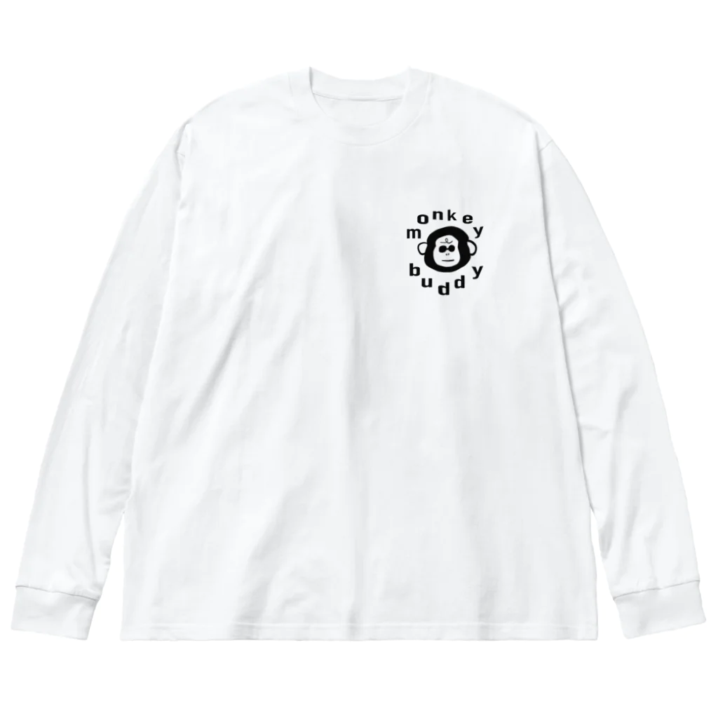 330monkeyのモンキー125 ビッグシルエットロングスリーブTシャツ