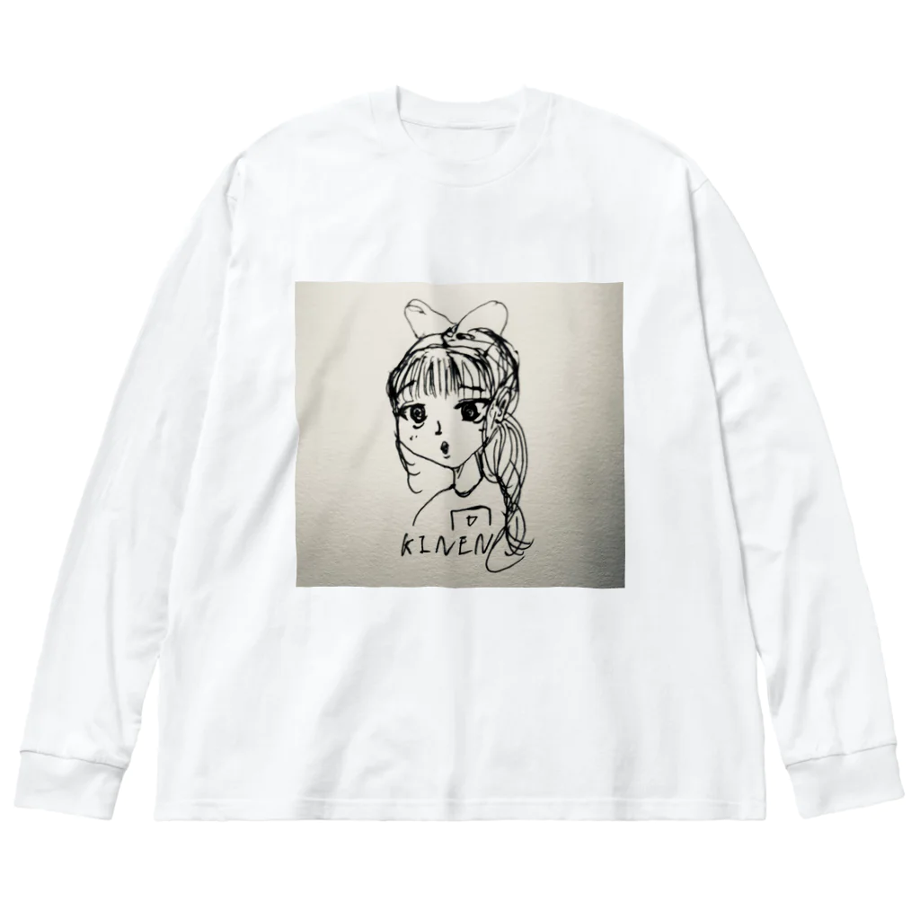 えりすちゃんねる　のマンデリンブルーリントン Big Long Sleeve T-Shirt