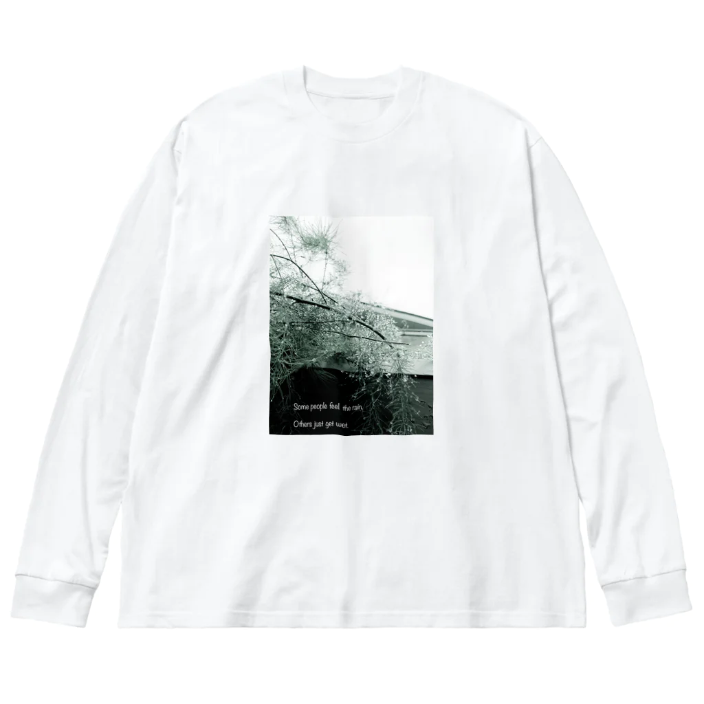 蛍石の雨あがり Big Long Sleeve T-Shirt