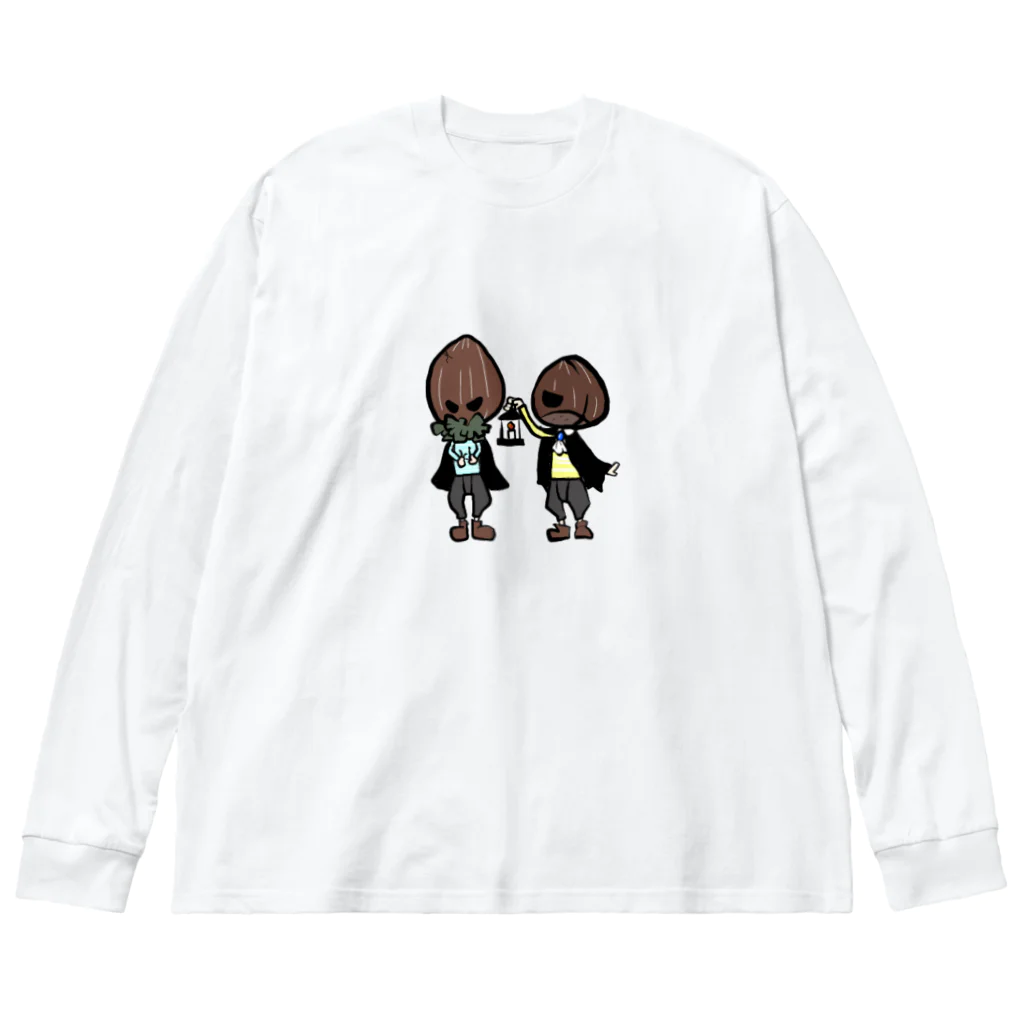 ミチル猫のお店の小人のハロウィン Big Long Sleeve T-Shirt