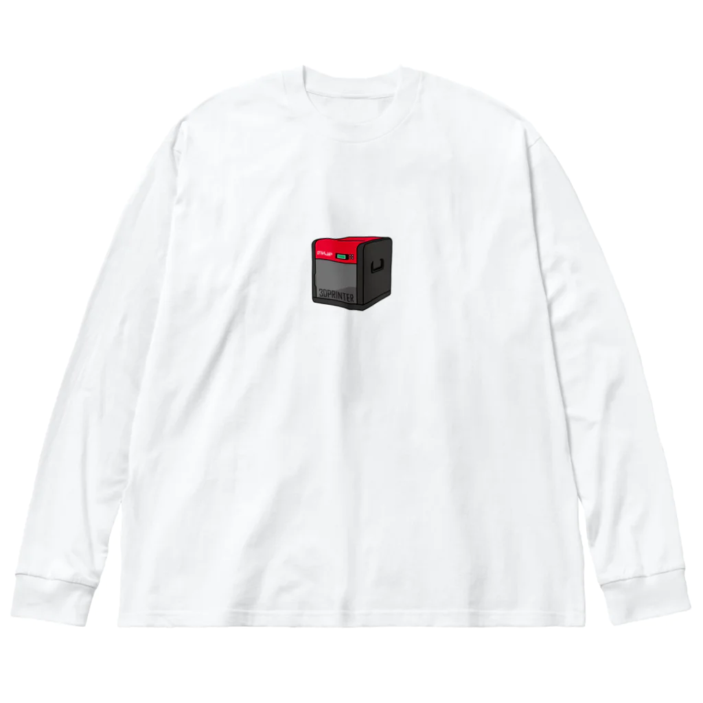 MKJPの3Dプリンター Big Long Sleeve T-Shirt