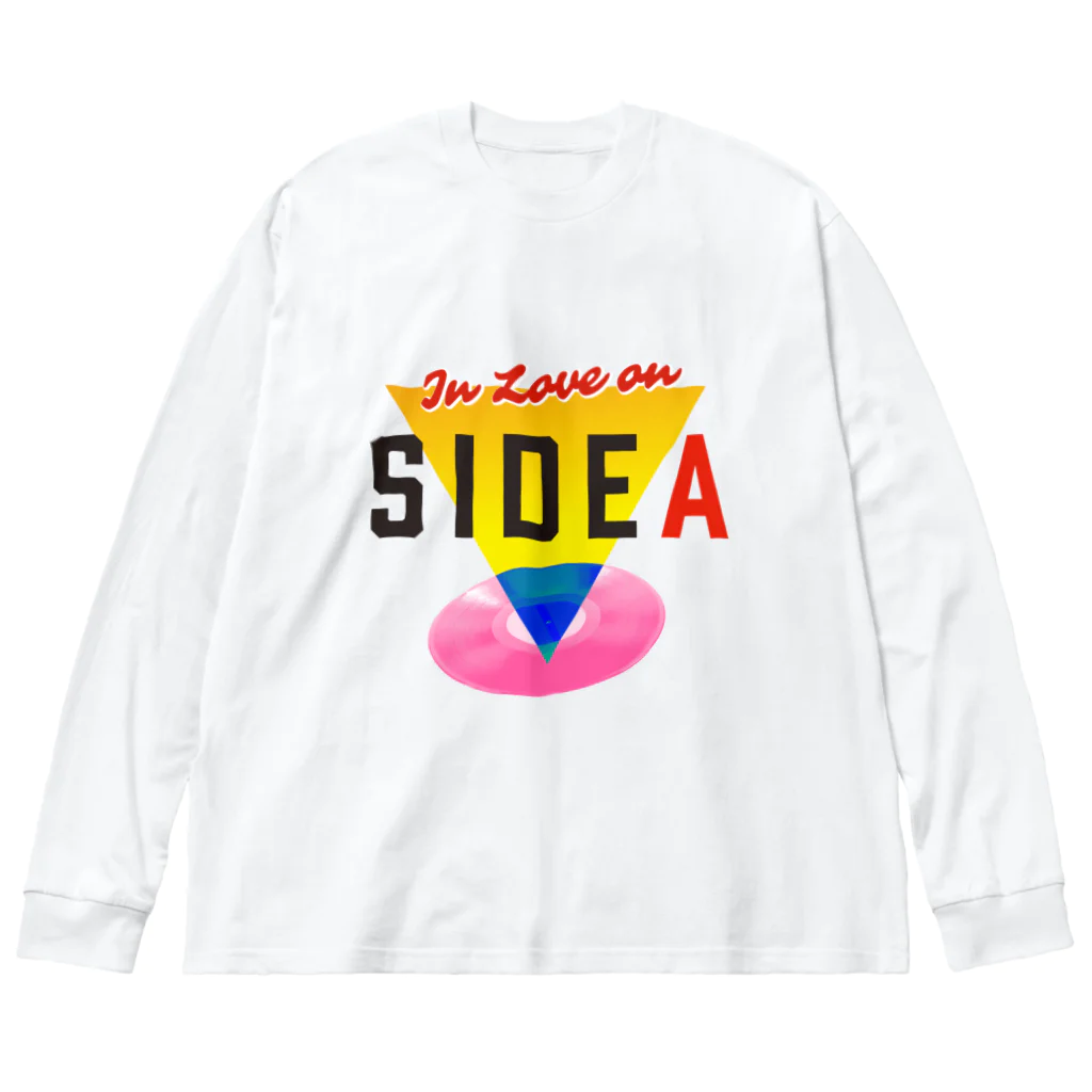 studio606 グッズショップのIn Love on SIDE A ビッグシルエットロングスリーブTシャツ