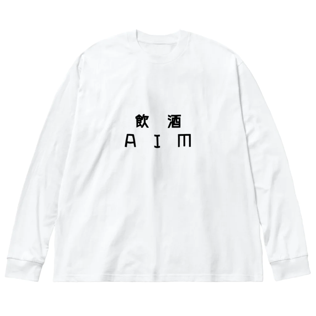 NoTaの飲酒AIM Big Long Sleeve T-Shirt