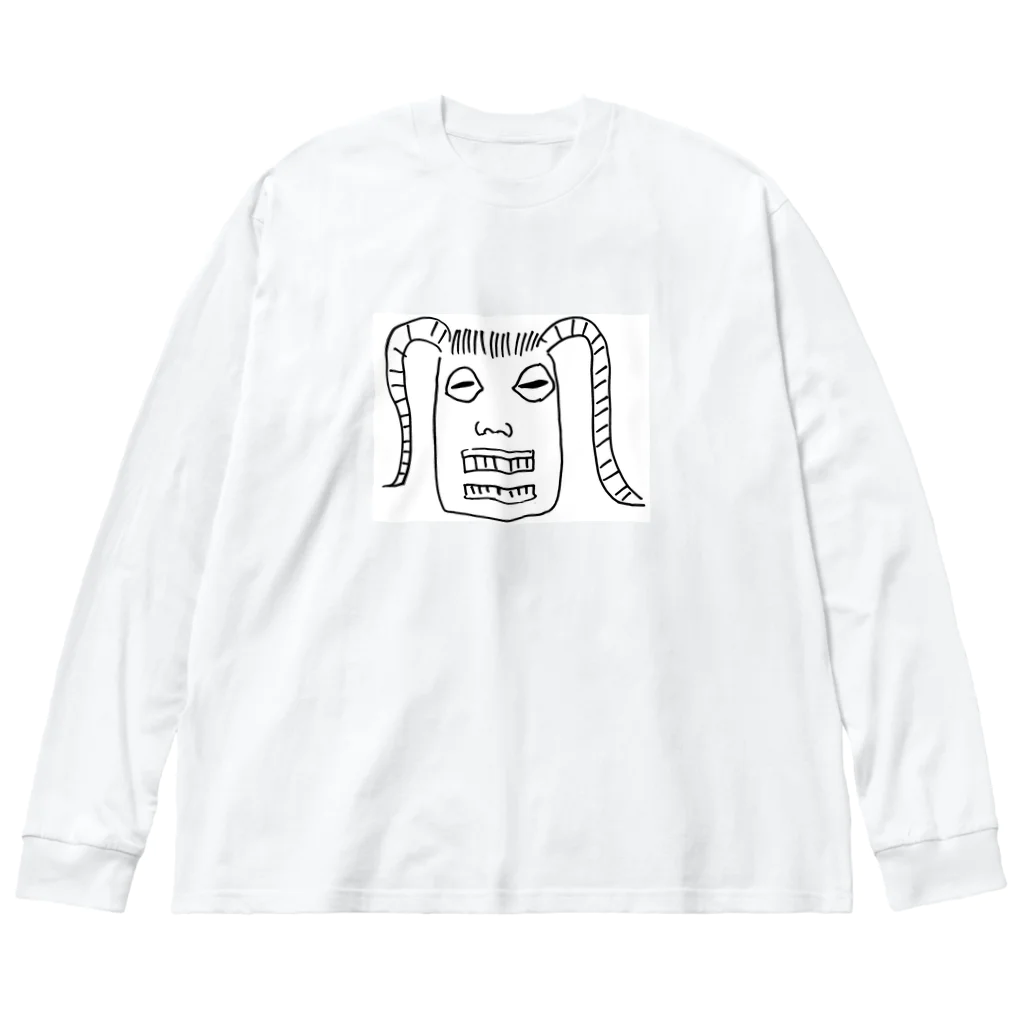 DAIGO-NISHINARIのTHE　ゴート（ヤギ） Big Long Sleeve T-Shirt