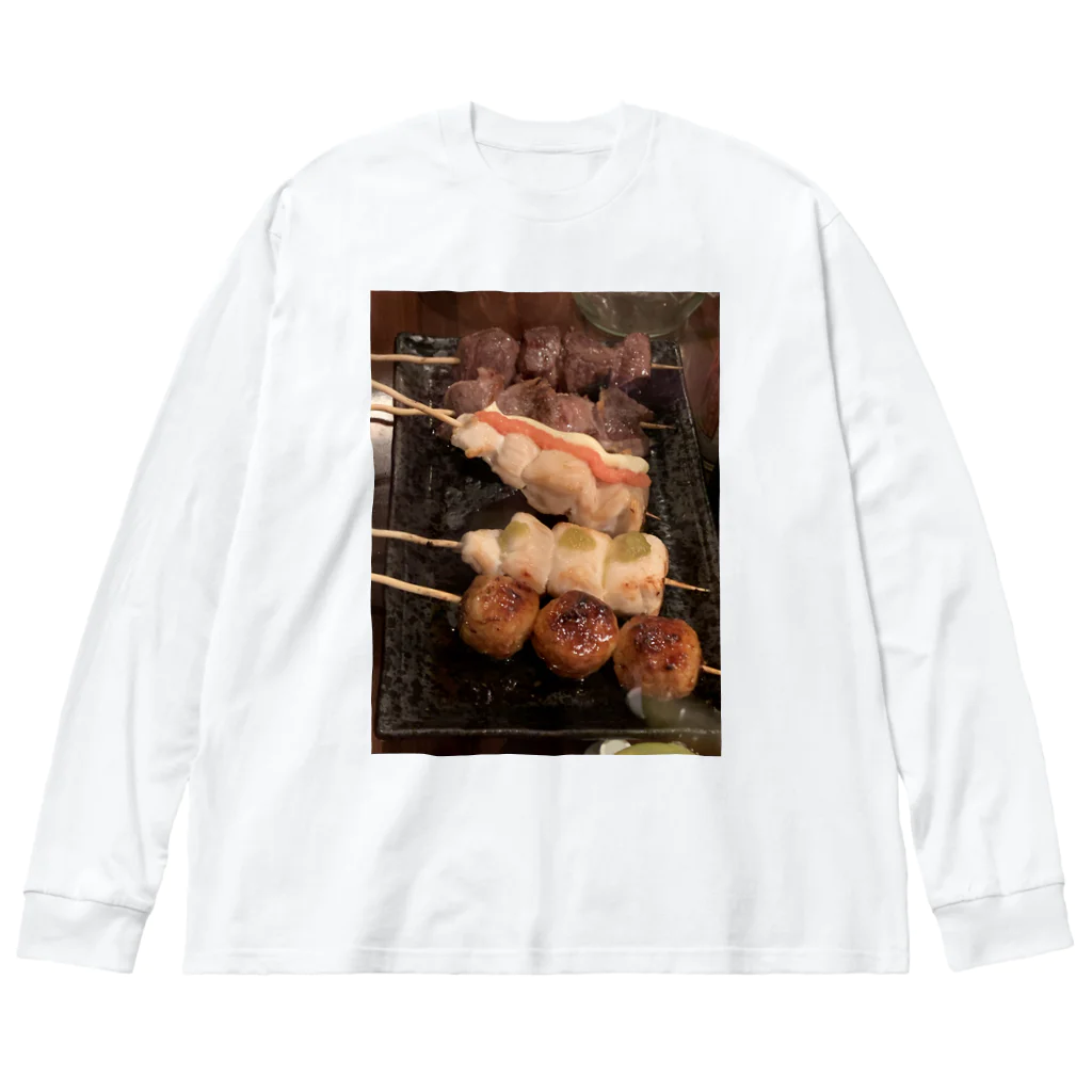 春子のかわいい焼き鳥！ Big Long Sleeve T-Shirt