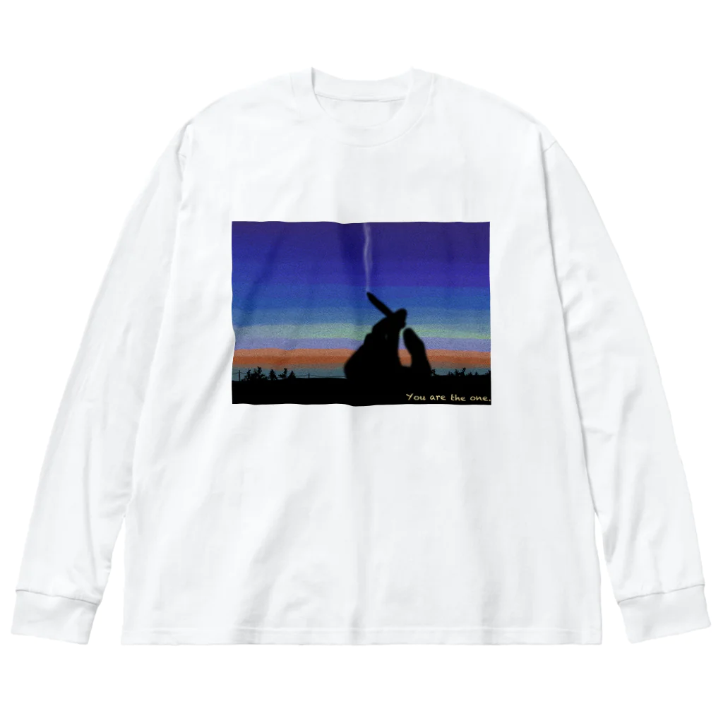 SIXVi+のCHill ビッグシルエットロングスリーブTシャツ