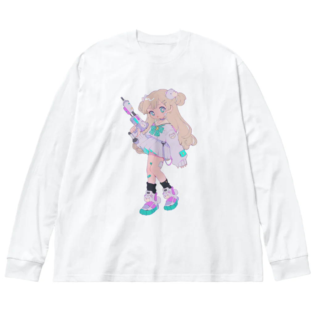 ペパーミントのteddy girl ビッグシルエットロングスリーブTシャツ